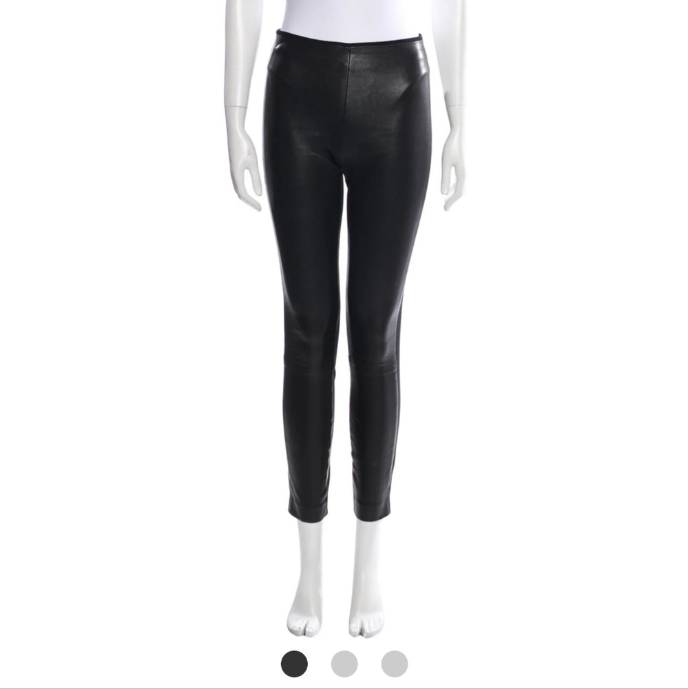 NWOT Rag & Bone Lamb Leather Skinny Leg Pants
